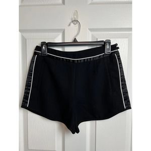 Forever 21 High Waisted Black And white Satin Shorts  Size S